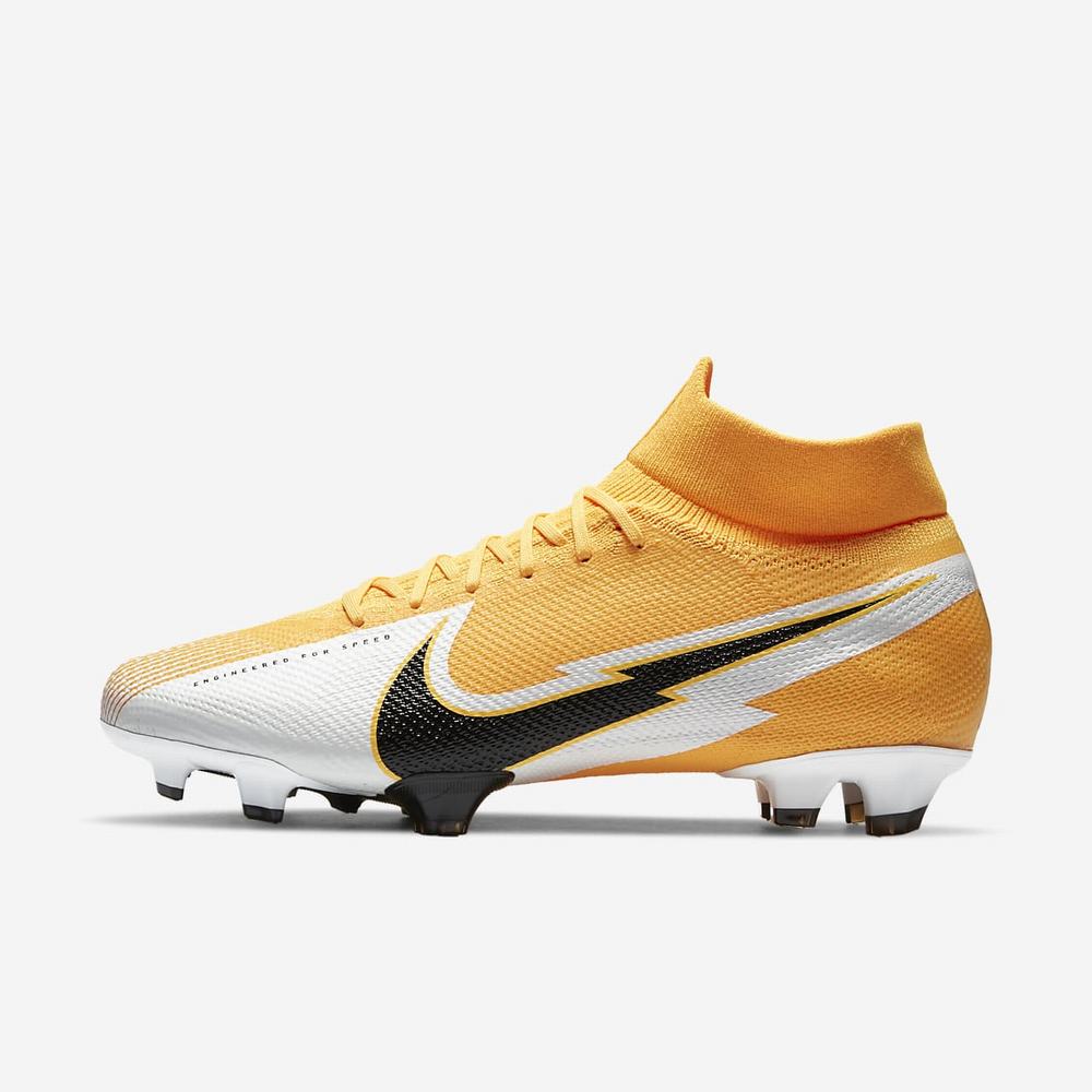 Crampon De Foot Nike Mercurial Superfly 7 Pro FG Orange 1628-047 Laser Orange/White/Laser Orange/Black Femme | EDL-04912156